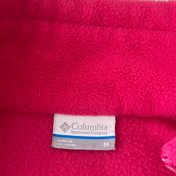 Columbia hot pink fleece jacket - Picture 3 of 3